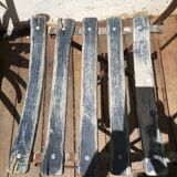 Lot de 15 chaises de bistrot anciennes