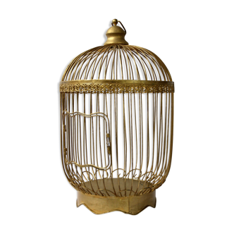 Birdcage metal gold