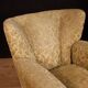 Pair of design armchairs in velvet from the 50s