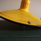 Suspension vintage jaune style Mategot