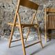 4 folding wooden chairs for Habitat, 1980