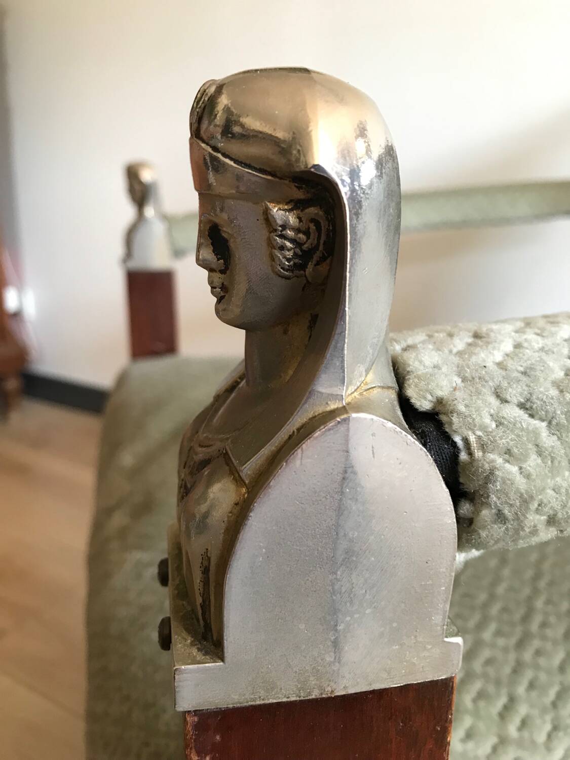 1 Empire style armchair / Consulate period Return from Egypt from the 60s