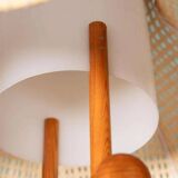 Swedish suspended lamp in bohemian strap.