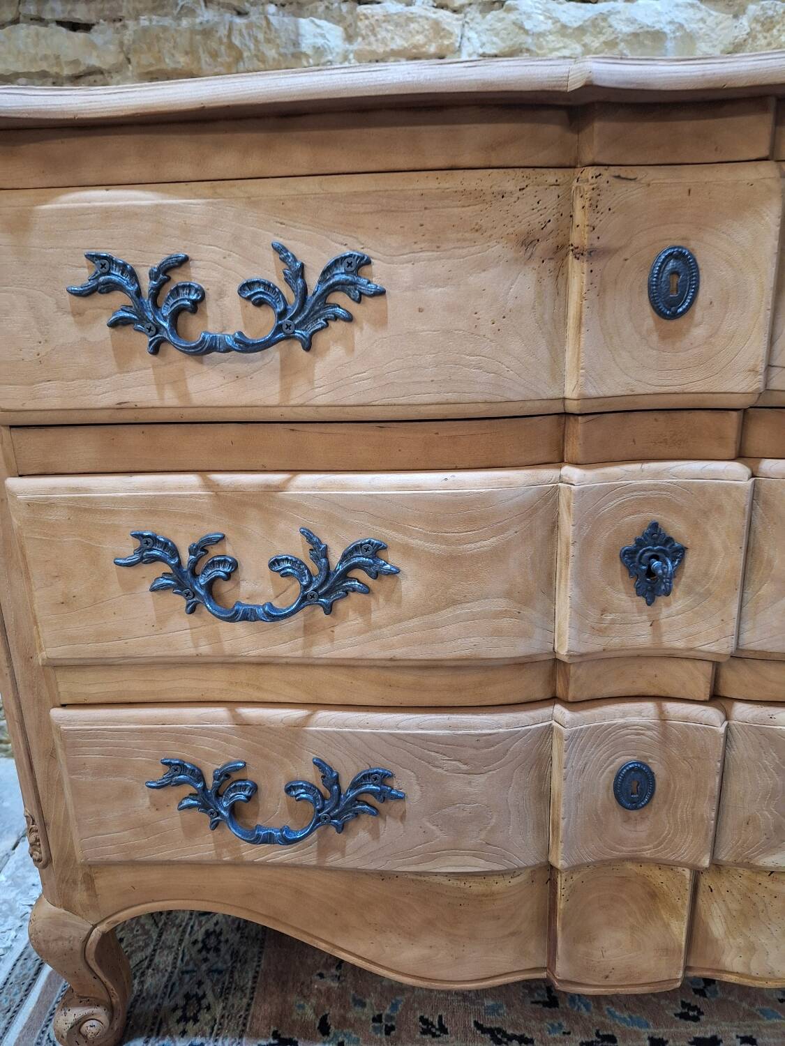 Solid cherry chest of drawers
