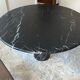 Angelo Mangiarotti M1 dining table Nero Marquina marble 130cm