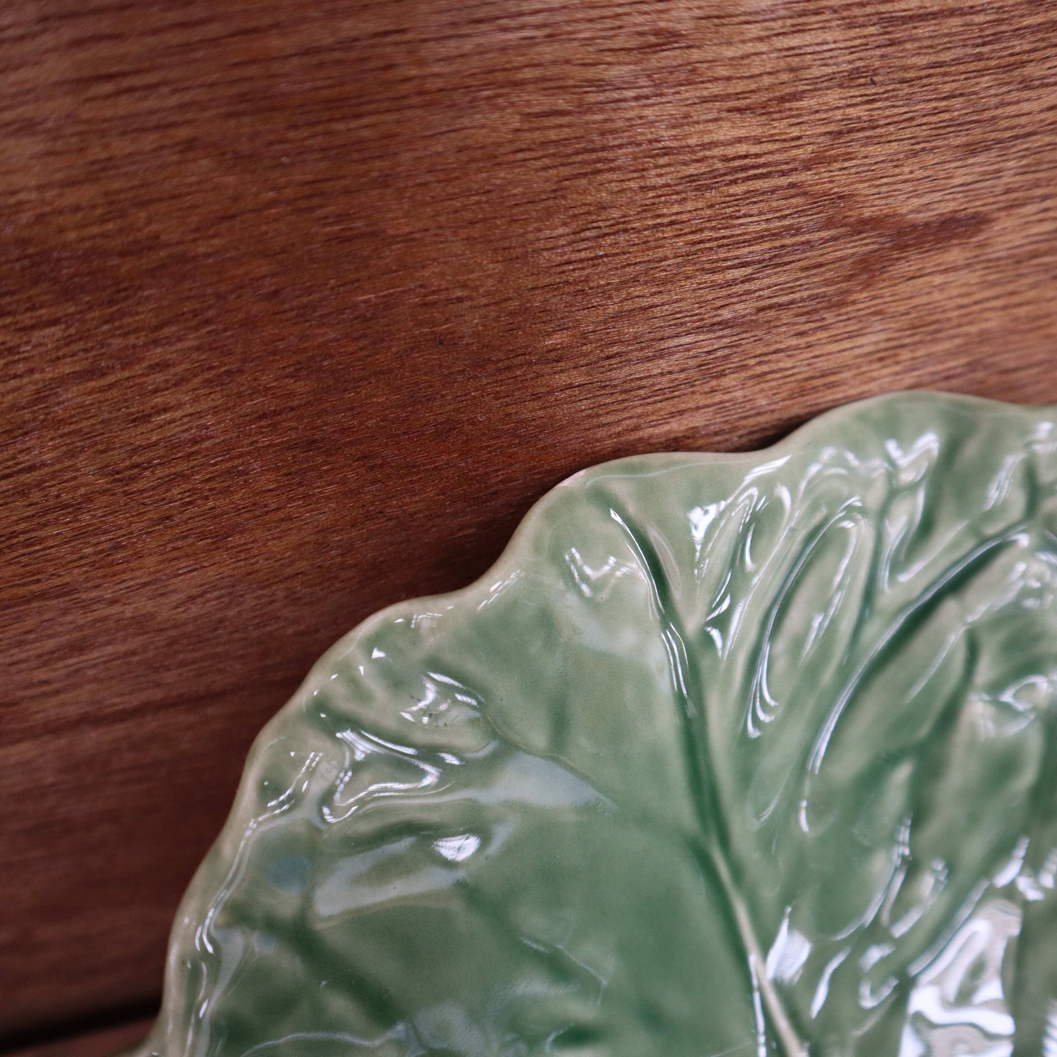 Cabbage salad bowl Bordallo Pinheiro made in Portugal