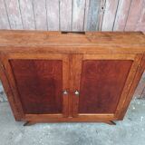 Vintage console sideboard with compass feet