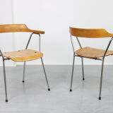 Paire de chaises vintage 4455 de Niko Kralj pour Stol