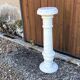 Decorative alabaster column – Vintage sculptural pedestal
