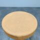 Orange tulip foot stool from the 80s, vintage