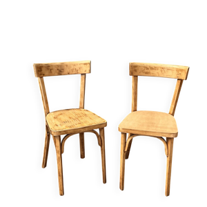 Paire de chaises bistrot