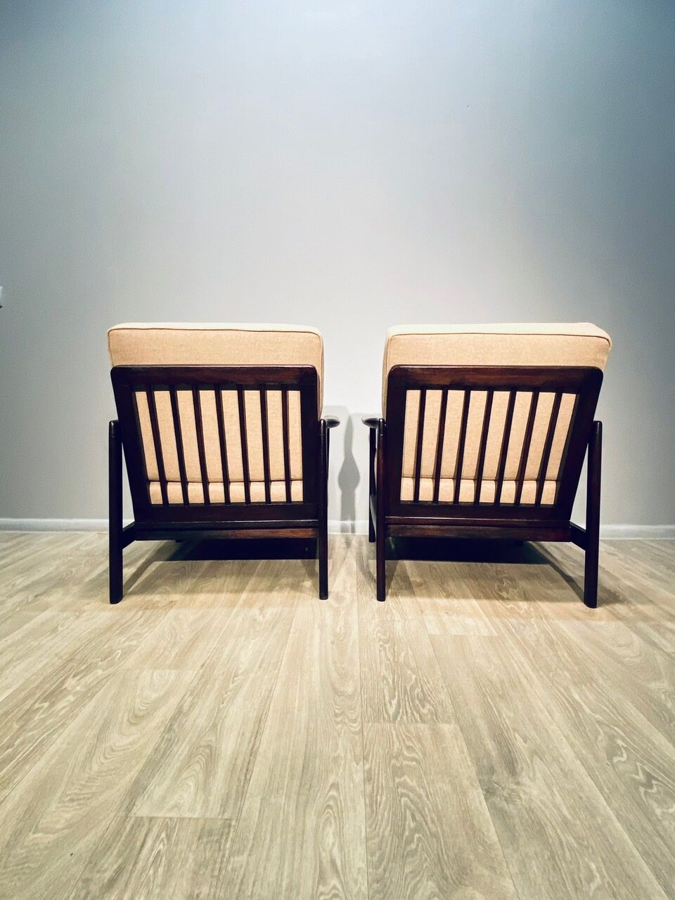 Paire de fauteuils  Z. Bàczyk millésime 60'