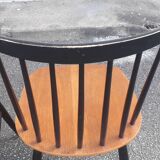 Lot of 4 vintage chairs