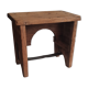 Bench in very old pine
