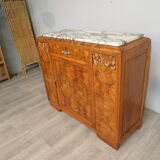 1930s art deco walnut buffet