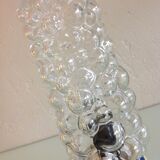 Bubbled glass bedside lamp by Helena Tynell 60/70
