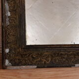 Mercury mirror napoleon iii era, circa 1860 30x36cm
