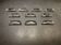 10 knife rests or chopstick holders Crystal St-Louis