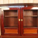 Scriban Bookcase In Solid Mahogany, 18th Century, Louis XVI, Port Furniture