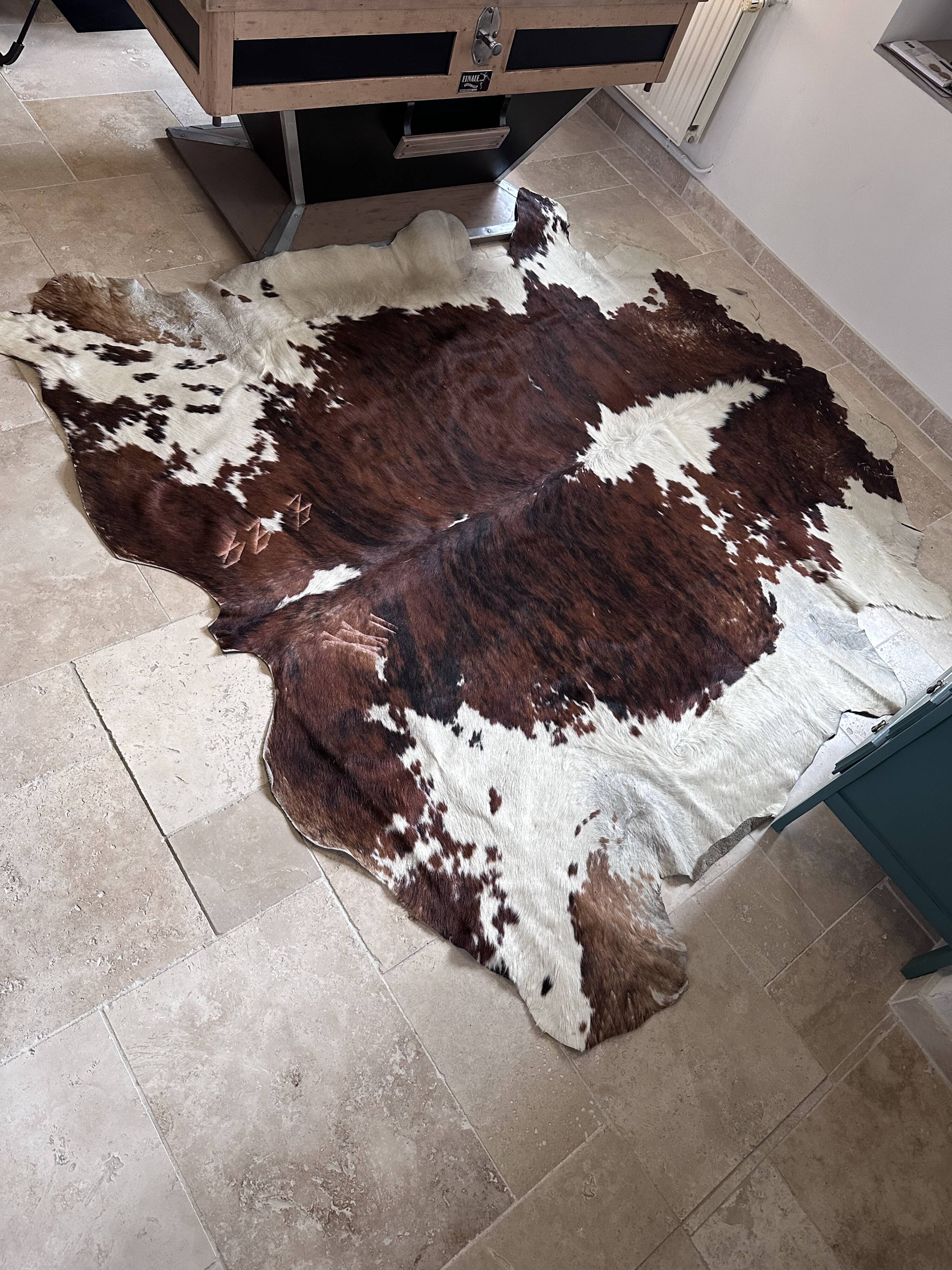 Tapis peau de vache
