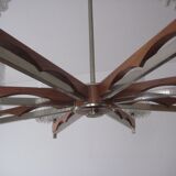 Lustre 8 lumieres Scandinavian style design