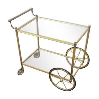 Vintage brass server