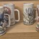 Serie de 6 chopes Gustave Raynaud