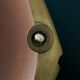 "Fish" cut in copper and mother-of-pearl by G. Espinosa, Mexico 60s