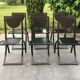 Set of 6 Sinus Dining Chairs by Karl Friedrich Forster 80s