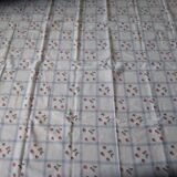Nappe années 80 avec 5 serviettes de table