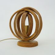 Modular lamp design in wood ENAOL