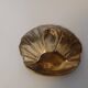 Bronze ring holder ashtray, signed, modernist vintage design shell