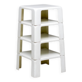 Ensemble de quatre tables gigognes Mario Bellini, Quattro Gatti, Italie, 1967
