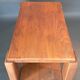 Solid elm bedside table 1960/1970
