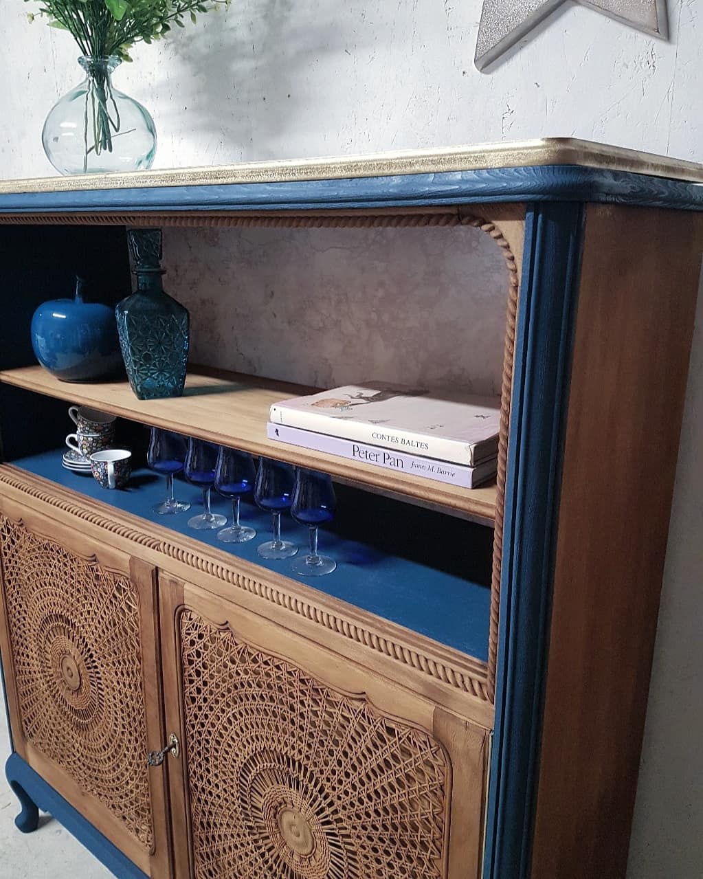 Vintage canning buffet