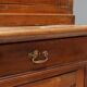 Antique walnut display cabinet, Italy, 19th century