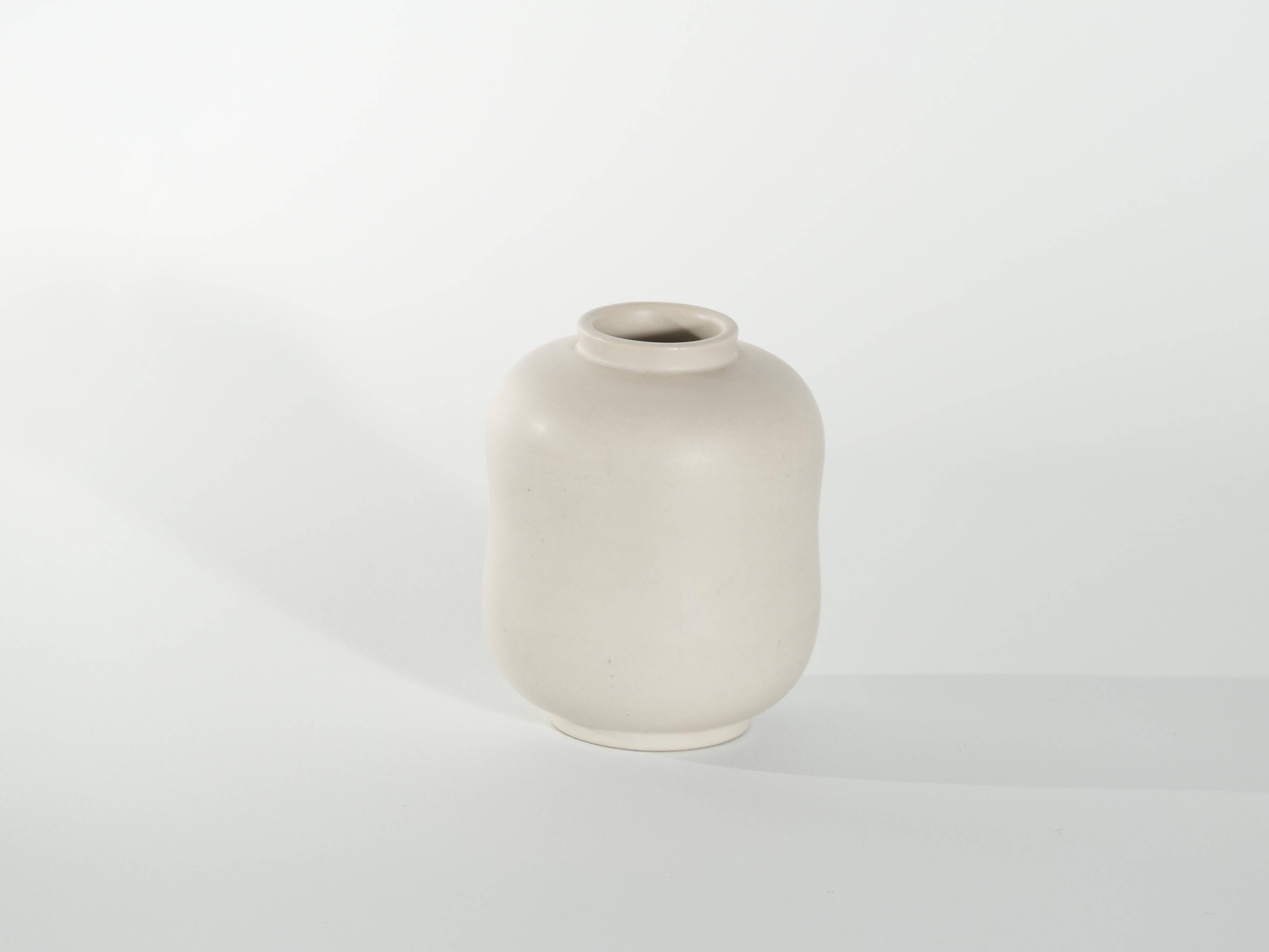 1940’s Scandinavian Modern Carrara Vase by Wilhelm Kåge for Gustavsberg