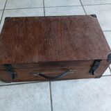 Suitcase box solid wood patinated trunk Storage dp 0823311