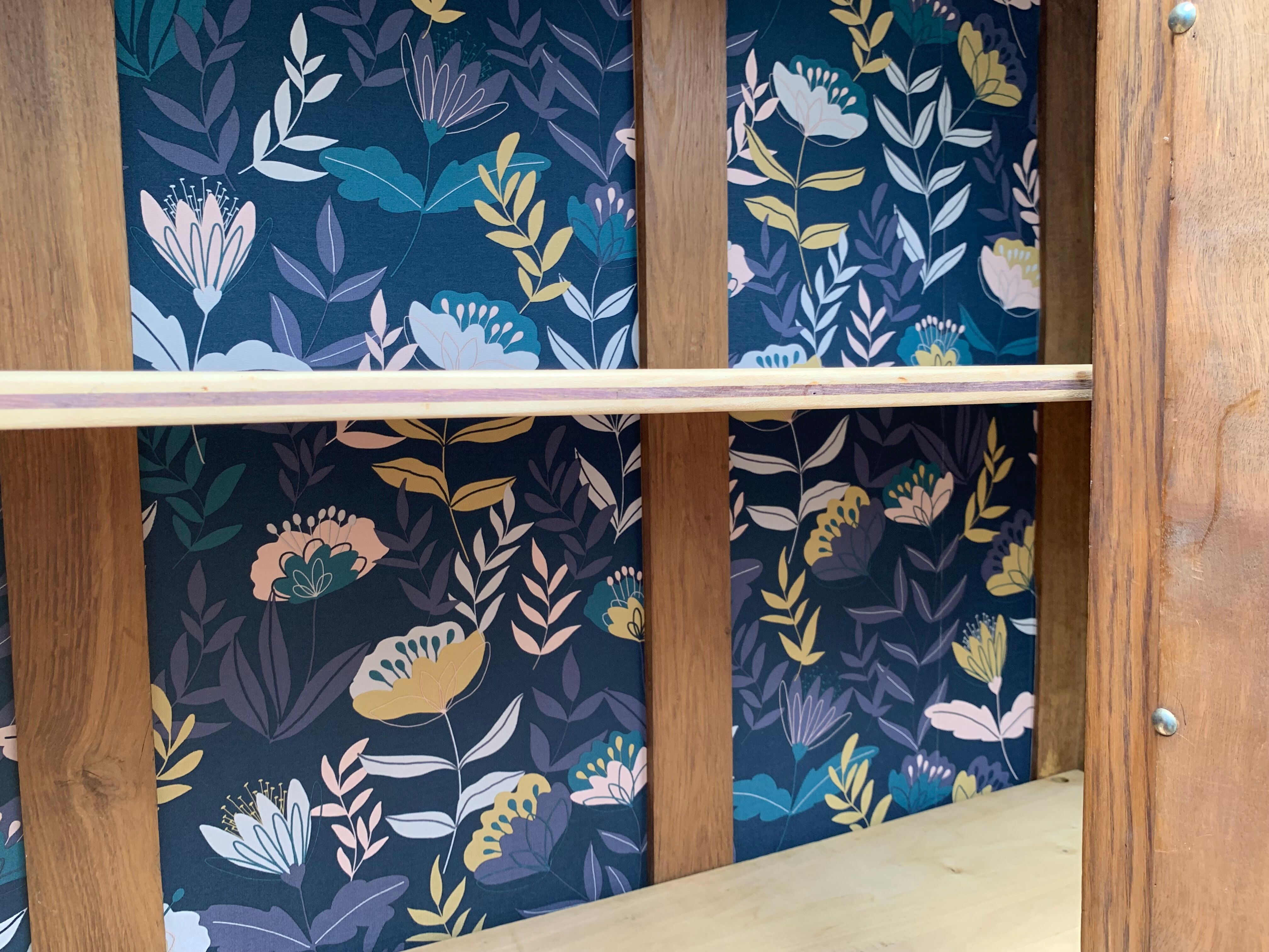 Parisian art deco wardrobe solid raw oak 1930