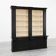 20th Century Black Tall Library Cabinet in MDF, United Kingdom