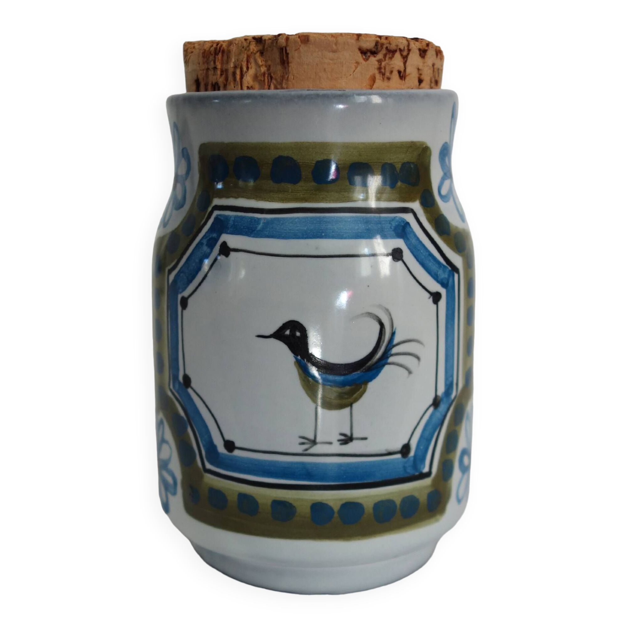 Small ceramic pot signed Roger Capron, 60s/70s