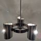 Space Age 3-light chandelier from the 60s/70s