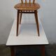 Vintage table and bar chair