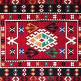 Red Oriental Sofa