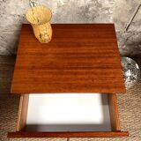 Vintage bedside table with clean lines
