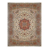 Tapis d'Orient Iran Tabriz laine et soie : 2.50 X 3.50 Mètres