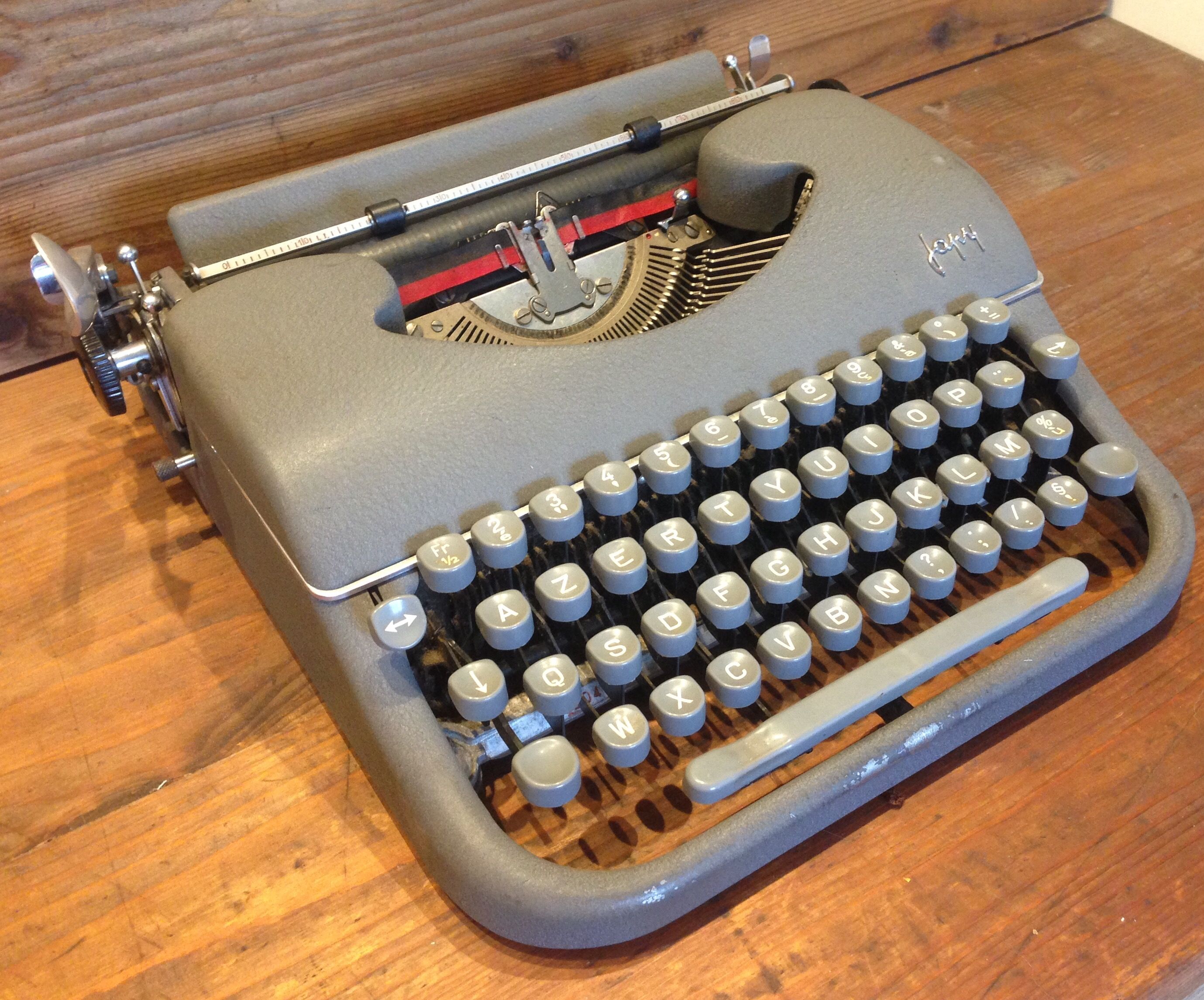 Typewriter Japy circa 1950