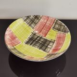 Hollow dish sarreguemines promocolor france vintage