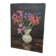 oil on canvas, old painting anemones