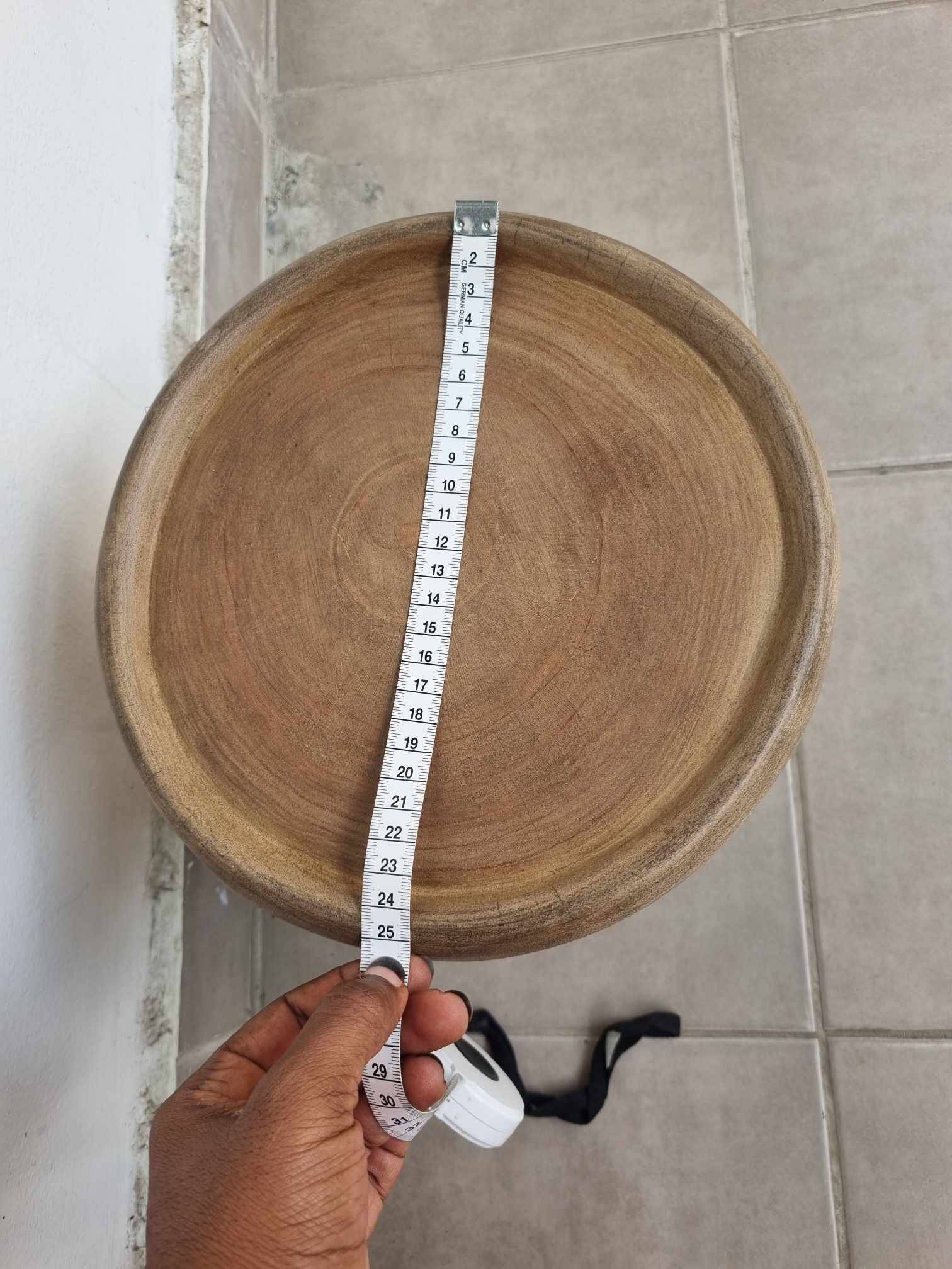 African Bamiléké Brown Stool